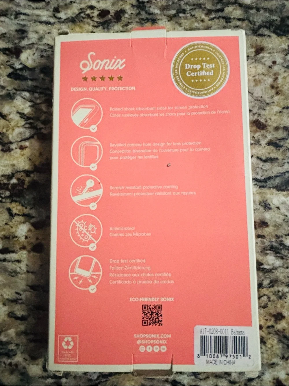 NEW Sonix Bahama palm leaf case iPhone 14 Pro Max.